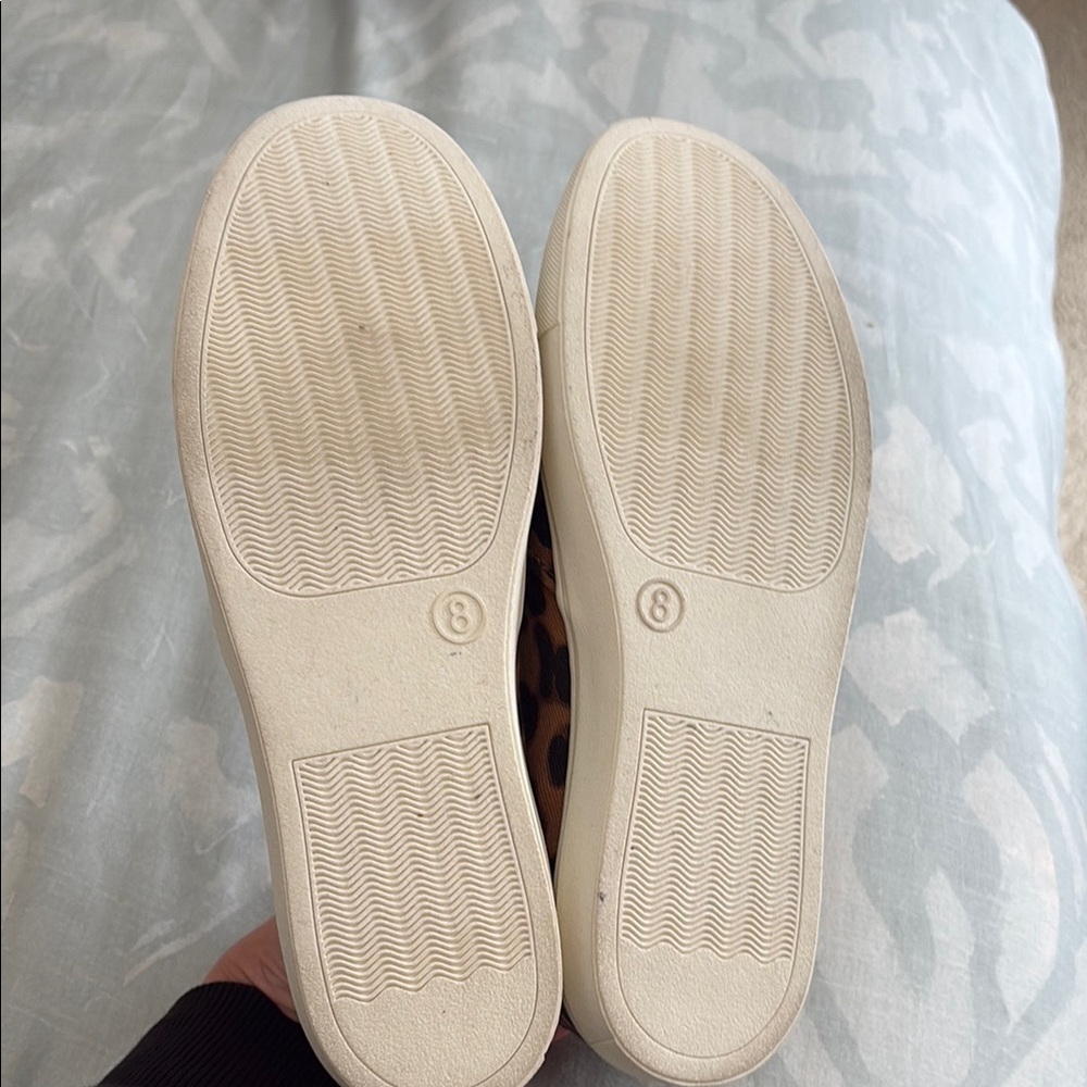 A new day Leopard Print Slip-On Sneakers size 8 NWT - Picture 5 of 5